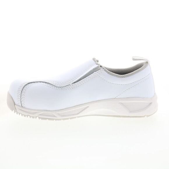 Nautilus Womens Specialty ESD Composite Toe SD10 Slip On White Shoes (NWT) - Picture 5 of 7